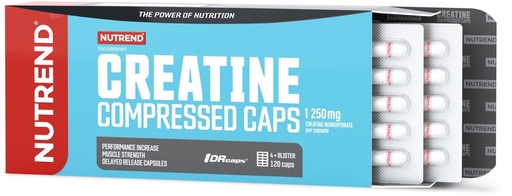 CREATINE COMPRESSED 1250 mg 120 caps NTD