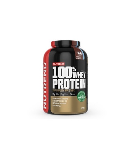 NUTREND 100% WHEY PROTEIN 2250 g (CHOCOLATE + COCOA)