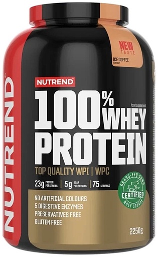 NUTREND 100% WHEY PROTEIN 2250 g (Ice Coffee)