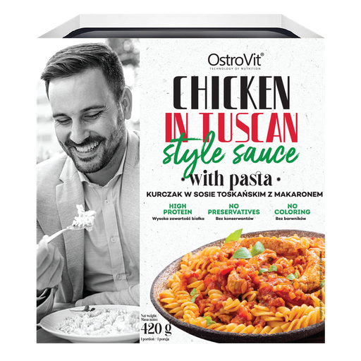 Ostrovit Chicken Dish 420 g (Tuscan Style Sauce With Pasta)