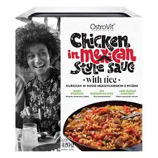 Ostrovit Chicken Dish 420 g (Mexican Style Sauce With Rice)