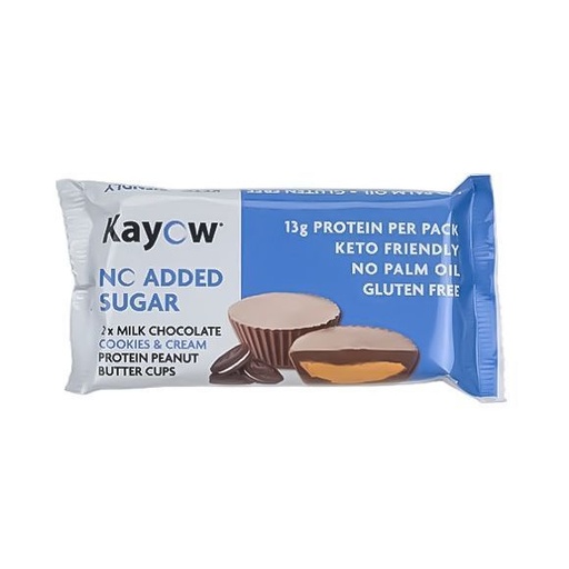 Kayow No Added Sugar Protien Peanut Butter Cups  Milk Choc