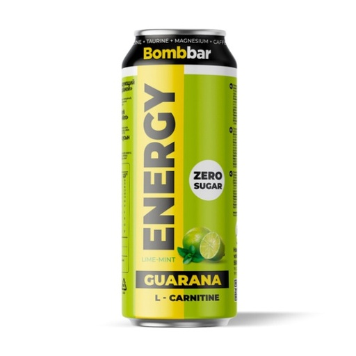 Bombbar carbonated drink L-carnitine 500ml lime-mint