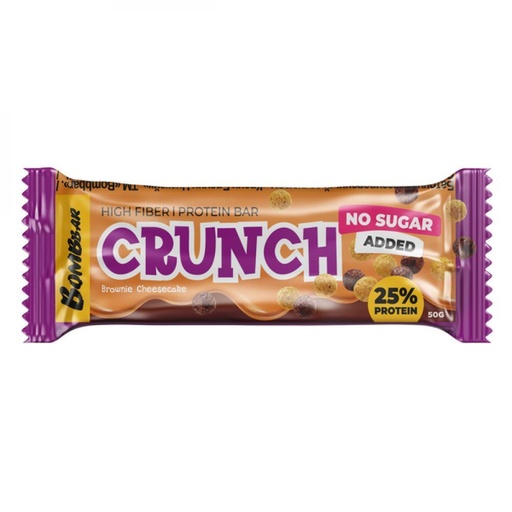 Bombbar Glazed bar crunch 50g Brownie cheesecake