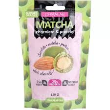 Chikalab dragee 120g White chocolate with green matcha tea