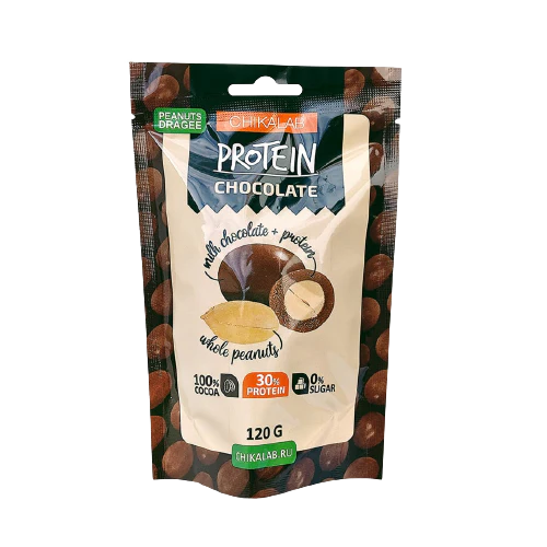 Chikalab dragee 120g Chocolate covered peanuts 