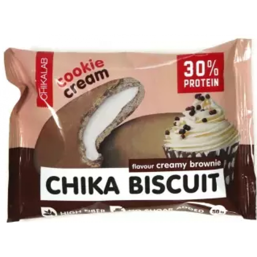 Chika Cookie with filling 50g Creamy brownie