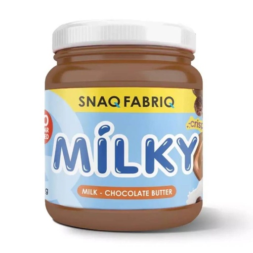 Snaq fabriq Milk chocolate with crispy balls 