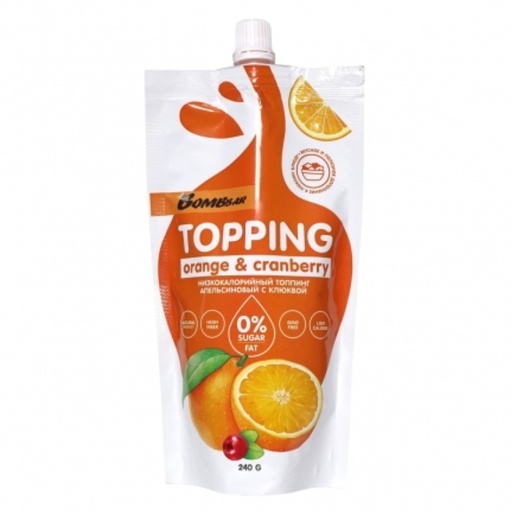 Bombear Topping orange& cranberry