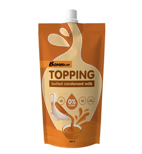 Bombbar topping caramelized milk