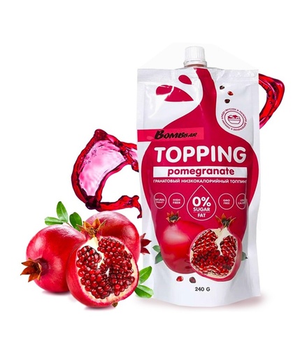 Bombbar topping pomegranate