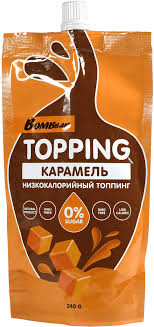 Bombbar topping soft caramel