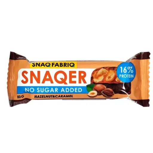 Snaqer hazelnut & caramel