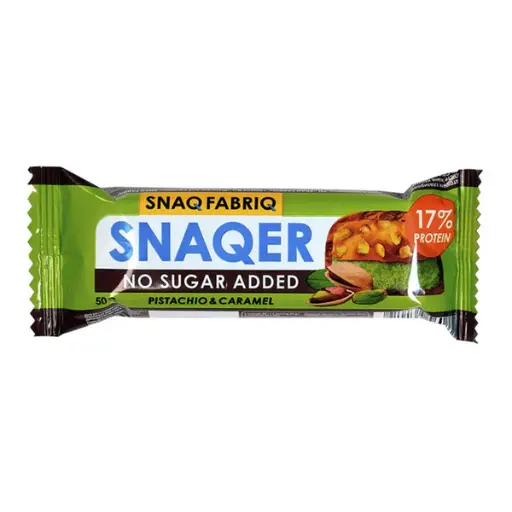 Snaqer pistachio & caramel