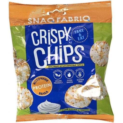 snaq fabriq Chips sour cream & green onion
