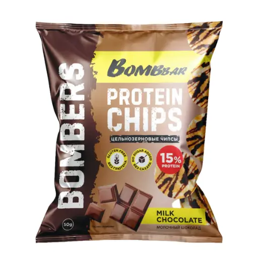 bombbar Chips milk chocolate