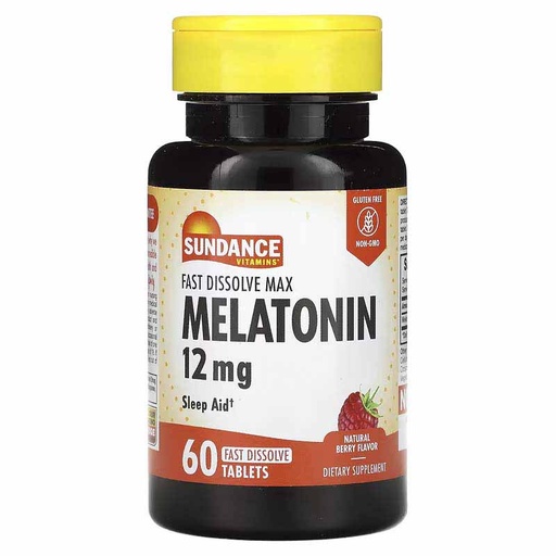 Sundance melatonin 12mg 60 tablets