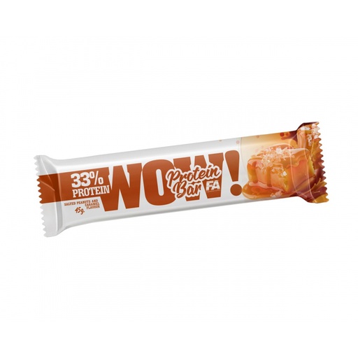 FA Wellness Line WOW! Protein Bar 45 g Salted Peanuts and Caramel