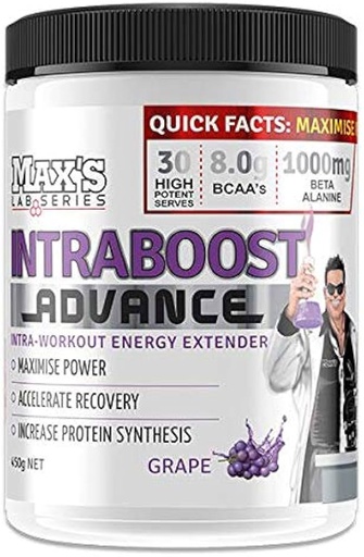 Max's intraboost advance 450g grape