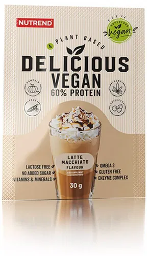 Nutrend Delicious vegan protein latte macchiato