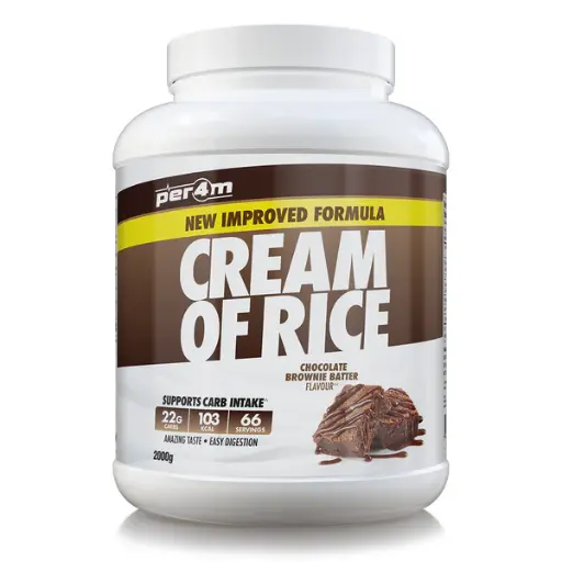 Perm 4 Cream of Rice Chocolate Brownie Batter