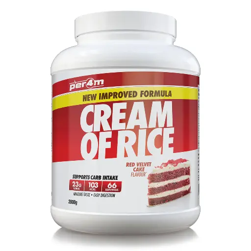Perm 4 Cream of Rice Red Velvet Cake