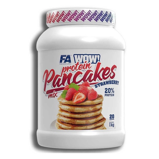 FA WOW Protein Pancakes 1kg strawberry