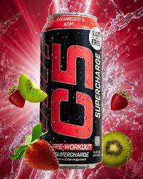 Ultramade C5 Supercharge 473ml Strawberry & Kiwi
