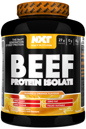 NXT Beef Protein Isolate Orange & Mango 1.8kg