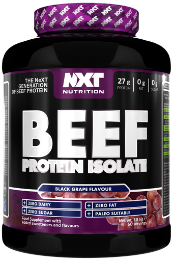 NXT Beef Protein Isolate Black Grape 1.8kg