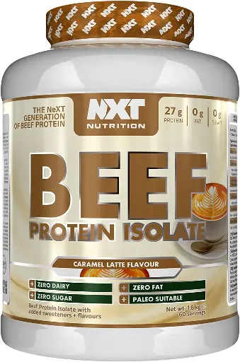 NXT Beef Protein Isolate Caramel Latte 1.8kg