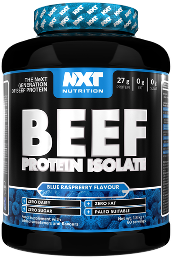 NXT Beef Protein Isolate Blue Raspberry 1.8kg