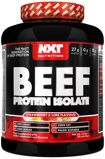NXT Beef Protein Isolate Strawberry Lime Crush 1.8kg