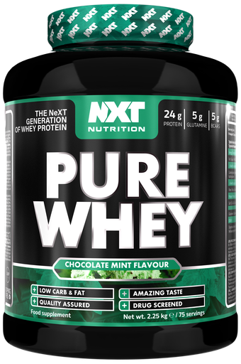 NXT Pure Whey Chocolate Mint 2.25kg